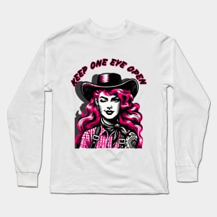 One Eye Open Long Sleeve T-Shirt